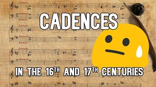 Cadences in the 16th and 17th centuries [upl. by Ainoyek]