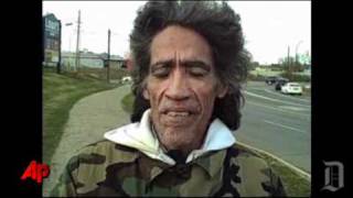 Raw Video Homeless Mans Voice Gets Natl Buzz [upl. by Aleb]