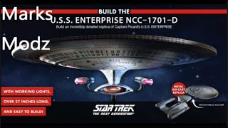 Build The Enterprise D Stage 21 [upl. by Ingelbert]