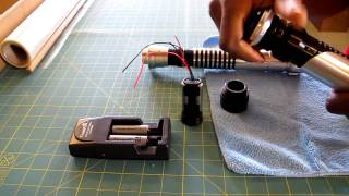 How to remove the battery pack from a saber with sound [upl. by Tremaine]