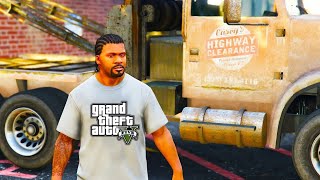 Franklin Towing JobGTA 5 Hustle or StarveXB1Day 1 [upl. by Radford235]