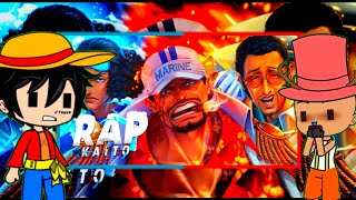 Mugiwaras React ao Rap dos Almirantes  Faces da Justiça One Piece  Kaito Ft M4rkim AniRap [upl. by Sisxela]