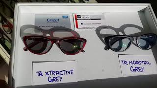 Crizal xtrative vs normal photogrey [upl. by Thgiled697]