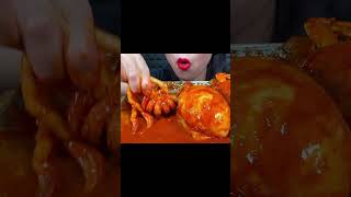 ASMR SPICY SEAFOOD BOIL EATING SOUNDS asmr mukbang [upl. by Ellersick954]