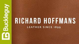 Richard Hoffmans Leather Sprinter  Tan  Full Grain Leather Demo [upl. by Enilemme]