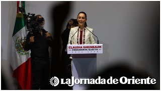 Sheinbaum inicia mandato con uno de los más altos niveles de aprobación ciudadana Buendía amp Márquez [upl. by Halvaard]