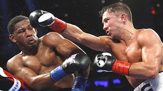 Gennady Golovkin vs Daniel Jacobs  Highlights BRUISING BATTLE [upl. by Lussier]