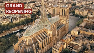 Unveiling the Grand Reopening of the Paris Notre Dame Cathedral in 2024 [upl. by Niattirb]