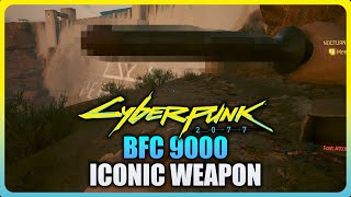 Cyberpunk 2077 Phantom Liberty  BFC 9000 Secret Iconic Weapon Location Patch 21 [upl. by Kenwood]