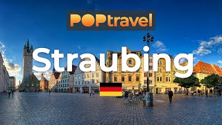 Walking in STRAUBING  Germany 🇩🇪  4K 60fps UHD [upl. by Oirasec]