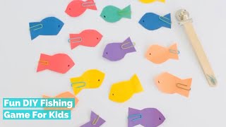 DIY Fishing Game  DIY Preschool Learning Activities  Preschool Toddler Learn Colors [upl. by Phineas]