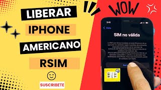 LIBERAR IPHONE 12 RSIM BLOQUEADO POR DISHBOOST AMERICANO yesatechrepair apple iphone rsim sim [upl. by Eram523]