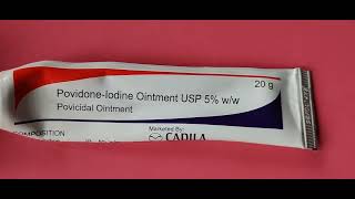 Povidone lodine ointment l Betadine Cream l जख्म की क्रीम l Povidone lodine ointment use in hindi ❤️ [upl. by Ahsinauq440]