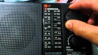 portable radio sonivox vs r 116 [upl. by Ylaek]