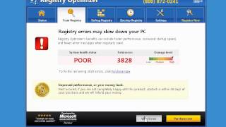 WinZip Registry Optimizer video demo [upl. by Styles]