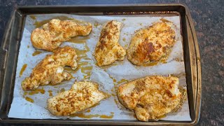 Baked Thin Sliced Chicken Breasts [upl. by Aeslehs455]