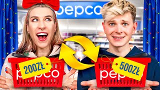 ZAMIANA KOSZYKAMI 😱🎄🎁  PEPCO  Dominik Rupiński amp Agnieszka Grzelak [upl. by Trilley]