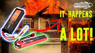 YOU WILL BURN YOUR HOUSE DOWN  LiPo Battery Safety Guide  Airsoft GI [upl. by Ariahay]