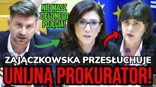 ZAJĄCZKOWSKA VS ŚMISZEK I PROKURATOR GENERALNA W EUROPARLAMENCIE [upl. by Ecinert579]