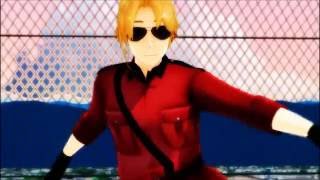 Papaoutai  2p Canada  Hetalia MMD [upl. by Jud]