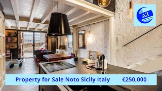 Property for Sale Noto Syracuse Sicily  Investment Apartment Sicily Italy  Italian Properties Sale [upl. by Gino]