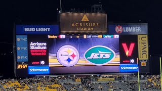 Pittsburgh Steelers player intros vs New York Jets  October 20 2024 SNF [upl. by Bever]