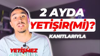 YKS 2 Ayda Yetişir mi Gerçekçi ACI MOTİVASYON Kanıtlarıyla yks yks2024 yksmotivasyon [upl. by Pulchi72]