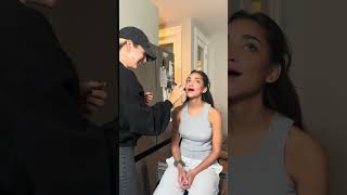 I love my job — makeupartist makeup celebritymakeup [upl. by Airamak]