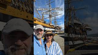 World most beautiful ship 🚢 the Amerigo Vespucci is at Honolulu Harbor [upl. by Greenwell272]