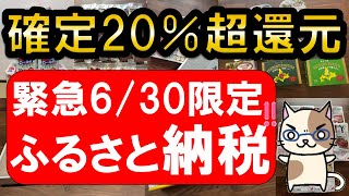 【おすすめ＆お得】楽天ふるさと納税超え！さとふる誰でも20％以上ポイント還元！！630限定 [upl. by Nnylyma801]