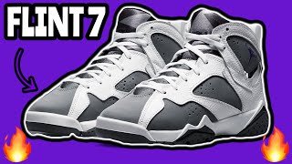 FLINT JORDAN 7 DHGATE UNBOXING [upl. by Alcot231]