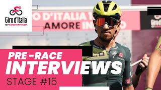 Giro dItalia 2024  Stage 15 prerace interview [upl. by Demona]