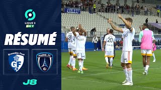 GRENOBLE FOOT 38  PARIS FC 1  2  Résumé  GF38  PFC  20222023 [upl. by Donadee]