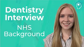 Dentistry Interview Background of the NHS  Medic Mind [upl. by Rednasyl226]