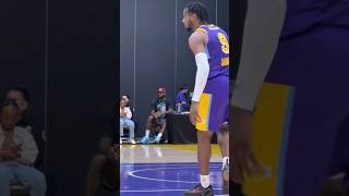 Bronny James makes his G League debut with LeBron James and Anthony Davis courtside [upl. by Leterg422]