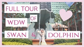 Walt Disney World Swan and Dolphin Wedding Site Tour with Just Marry [upl. by Goldenberg]