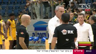 Maccabi TelAviv vs Hapoel Gilboa Galil  Game Highlights [upl. by Haerdna68]