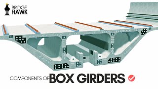 Box Girders in 3D  Detailed Components Explained  Bridge Engineering [upl. by Hsirrap748]