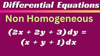 2x  2y  3 dy  x  y  1 dx  Solve EAG [upl. by Ivey]