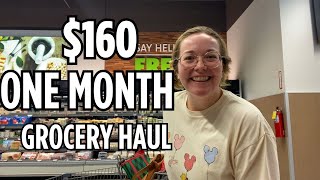 Vlog 253 Under 200 for ONE Month of Groceries Multiple Store Grocery Haul [upl. by Arretak548]