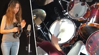 Eye Of The Tiger Survivor drum cover by Sina [upl. by Etyam726]