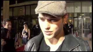 Kellan Lutz Interview  Twilight and Generation Kill [upl. by Ecinue]