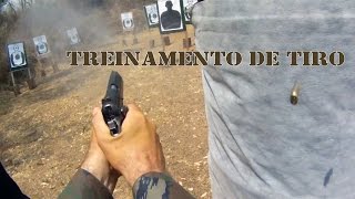 Tiro com pistola 9mm [upl. by Clava]