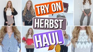 XXL HERBST FASHION TRY ON HAUL 🛍 Ich habe übertrieben 🙈  LauraJoelle [upl. by Eillil]