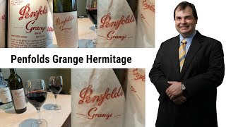 How to test and drink Penfolds Grange Hermitage wine [upl. by Eiuqram429]