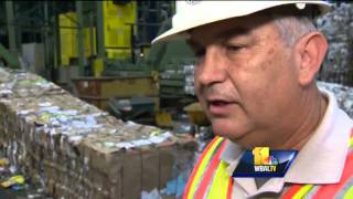 Recyclables make money for Baltimore County [upl. by Jasik]