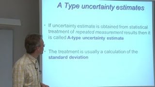 33 A and B Type uncertainty estimates [upl. by Eniluap]