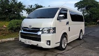 2016 TOYOTA HIACE GL GRANDIA AUTOMATIC DIESEL  VALENZUELA [upl. by Beverie]