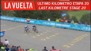 Last kilometer  Stage 20  La Vuelta 2018 [upl. by Azaria316]