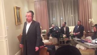 Chazan Stark sings Tiher Rabi Yishmeal with Bikur Cholim group privately at patients house in Willi [upl. by Brewster120]